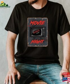 Retro Movie Night Shirt Horror T-Shirt Ghostface Classic Hoodie Retro Movie Night Shirt Horror T-Shirt Ghostface Classic Hoodie