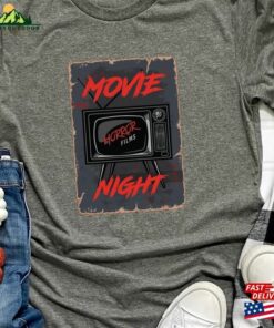 Retro Movie Night Shirt Horror T-Shirt Ghostface Classic Hoodie