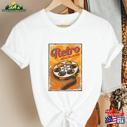 Retro Movie Shirt T-Shirt Filmmaker Unisex Classic