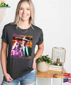 Retro Oppenheimer Movie 2023 Shirt Barbenheimer I Survived Barbieheimer Active Classic Sweatshirt