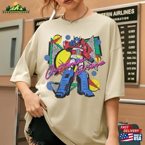 Retro Optimus Prime Leader Of The Autobots Comfort Colors® Shirt Rise Beasts Limited Transformers T-Shirt Classic Sweatshirt