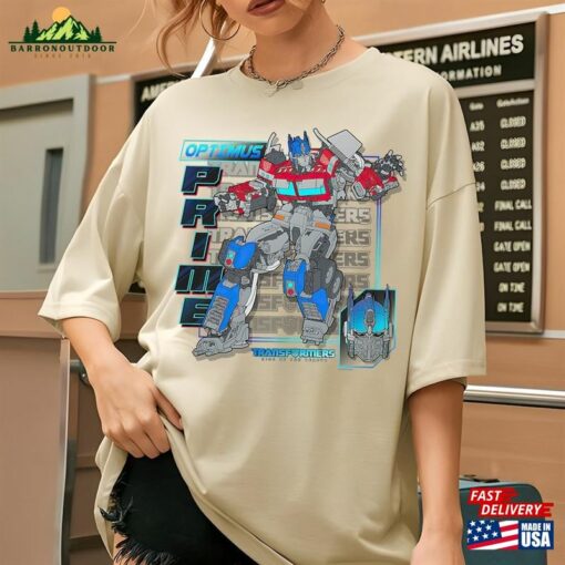 Retro Optimus Prime Transformers Comfort Colors® Shirt Rise Of The Beasts Limited T-Shirt Classic Sweatshirt