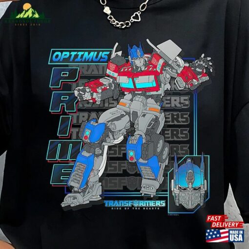 Retro Optimus Prime Transformers Comfort Colors® Shirt Rise Of The Beasts Limited T-Shirt Classic Sweatshirt