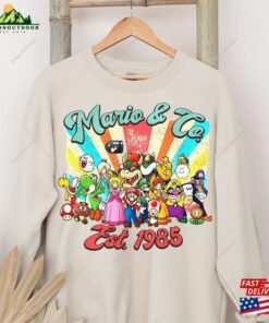 Retro Return To Mario Co Sweatshirt The Super Bros Movie T-Shirt Retro Return To Mario Co Sweatshirt The Super Bros Movie T-Shirt