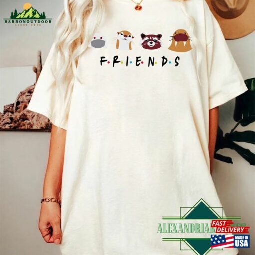 Retro Rocket And Friends Shirt Lylla Floor Teefs T-Shirt Classic