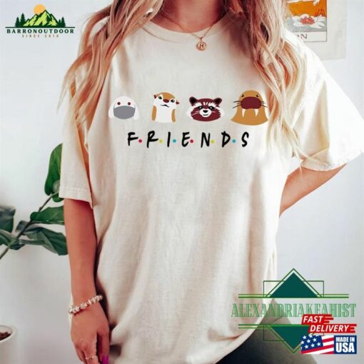 Retro Rocket And Friends Shirt Lylla Floor Teefs T-Shirt Classic