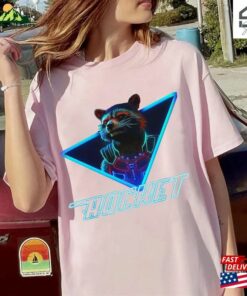 Retro Rocket Racoon Shirt Marvel Studio Guardians Of The Galaxy Raccoon Classic T-Shirt 3 Retro Rocket Racoon Shirt Marvel Studio Guardians Of The Galaxy Raccoon Classic T Shirt 4