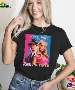 Retro Science Meet Style Barbenheimer 72123 Shirt Barbie Oppenheimer Movie Fan 2023 Sweatshirt Hoodie