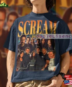Retro Scream 5 Movie Vintage Shirt Classic T-Shirt 2 Retro Scream 5 Movie Vintage Shirt Classic T Shirt 3