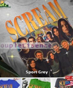 Retro Scream 5 Movie Vintage Shirt Classic T-Shirt 3 Retro Scream 5 Movie Vintage Shirt Classic T Shirt 4