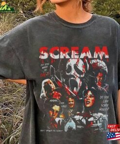 Retro Scream Vintage Halloween Shirt Ghostface Shirts Sweatshirt Hoodie Retro Scream Vintage Halloween Shirt Ghostface Shirts Sweatshirt Hoodie