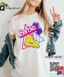 Retro Skating Barbie Shirt Barbenheimer Trendy Hoodie T-Shirt Retro Skating Barbie Shirt Barbenheimer Trendy Hoodie T-Shirt
