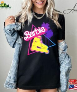 Retro Skating Barbie Shirt Barbenheimer Trendy T-Shirt Sweatshirt Retro Skating Barbie Shirt Barbenheimer Trendy T-Shirt Sweatshirt