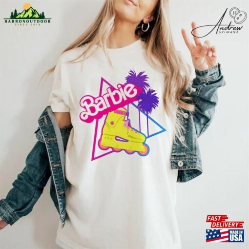 Retro Skating Barbie Shirt Barbenheimer Trendy T-Shirt Sweatshirt