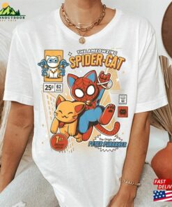 Retro Spider Cat Comfort Color Shirt Spiderman Across The Verse T-Shirt Sweatshirt Hoodie Retro Spider Cat Comfort Color Shirt Spiderman Across The Verse T-Shirt Sweatshirt Hoodie