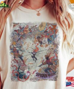 Retro Spider Man Across The Verse Shirt Unisex Classic Retro Spider Man Across The Verse Shirt Unisex Classic