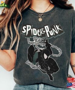 Retro Spider Punk Comfort Color Shirt Man Across The Sweatshirt Unisex Retro Spider Punk Comfort Color Shirt Man Across The Sweatshirt Unisex