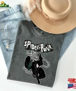 Retro Spider Punk Comfort Color Shirt Man Across The Sweatshirt Unisex Retro Spider Punk Comfort Color Shirt Man Across The Sweatshirt Unisex