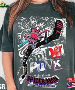 Retro Spider Punk Comfort Colors Shirt Man 2023 Across The Unisex T-Shirt Retro Spider Punk Comfort Colors Shirt Man 2023 Across The Unisex T-Shirt