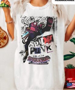 Retro Spider Punk Comfort Colors Shirt Man 2023 Across The Unisex T Shirt 3