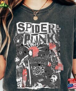 Retro Spider Punk Comfort Colors Shirt Man Across The Classic Hoodie Retro Spider Punk Comfort Colors Shirt Man Across The Classic Hoodie