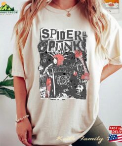 Retro Spider Punk Comfort Colors Shirt Man Across The Classic Hoodie Retro Spider Punk Comfort Colors Shirt Man Across The Classic Hoodie