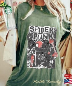 Retro Spider Punk Comfort Colors Shirt Man Across The Classic Hoodie 3 Retro Spider Punk Comfort Colors Shirt Man Across The Classic Hoodie 4