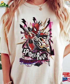 Retro Spider Punk Comfort Colors Shirt Man Across The Hoodie Classic Retro Spider Punk Comfort Colors Shirt Man Across The Hoodie Classic
