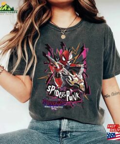 Retro Spider Punk Comfort Colors Shirt Man Across The Hoodie Classic 3