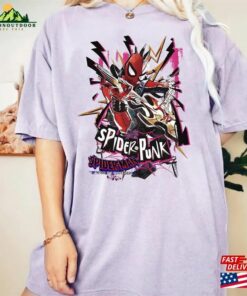 Retro Spider Punk Comfort Colors Shirt Man Across The Hoodie Classic 4
