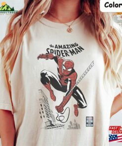 Retro Spider Punk Comfort Colors Shirt Man Across The T-Shirt Unisex Retro Spider Punk Comfort Colors Shirt Man Across The T-Shirt Unisex