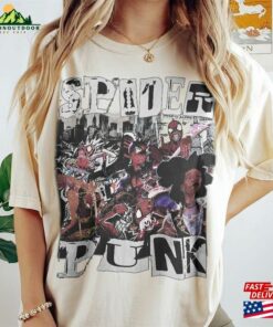 Retro Spider Punk Comfort Shirt T-Shirt Classic Retro Spider Punk Comfort Shirt T-Shirt Classic