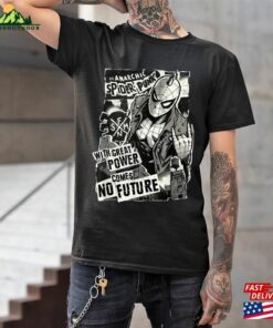 Retro Spider Punk Comic Shirt Man 2023 Unisex T-Shirt Retro Spider Punk Comic Shirt Man 2023 Unisex T-Shirt
