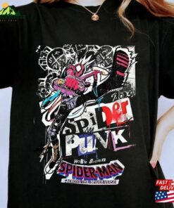 Retro Spider Punk Man 2023 Shirt Across The T-Shirt Sweatshirt Retro Spider Punk Man 2023 Shirt Across The T-Shirt Sweatshirt