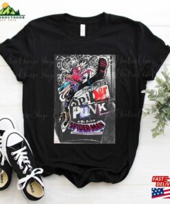 Retro Spider Punk Marvel Shirt Man Across The Unisex Hoodie 2 Retro Spider Punk Marvel Shirt Man Across The Unisex Hoodie 3