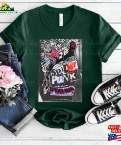 Retro Spider Punk Marvel Shirt Man Across The Unisex Hoodie 3 Retro Spider Punk Marvel Shirt Man Across The Unisex Hoodie 4