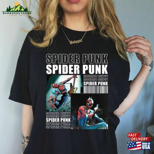 Retro Spider Punk Shirt Hobie Brown Man Across The Sweatshirt Unisex