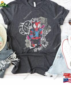 Retro Spider Punk Shirt Hoodie T-Shirt Retro Spider Punk Shirt Hoodie T-Shirt
