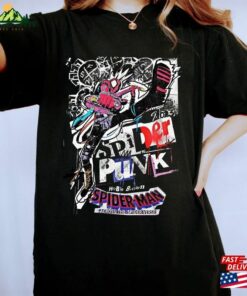 Retro Spider Punk Shirt Man 2023 Across The T-Shirt Hoodie Retro Spider Punk Shirt Man 2023 Across The T-Shirt Hoodie