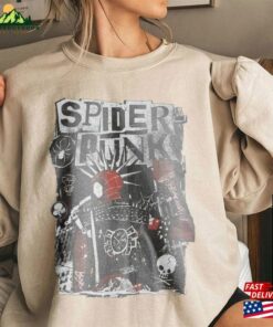 Retro Spider Punk Shirt Man 2023 Hoodie Unisex Retro Spider Punk Shirt Man 2023 Hoodie Unisex