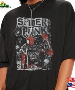 Retro Spider Punk Shirt Man 2023 T-Shirt Classic Retro Spider Punk Shirt Man 2023 T-Shirt Classic