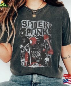 Retro Spider Punk Shirt Man 2023 T-Shirt Classic 2 Retro Spider Punk Shirt Man 2023 T Shirt Classic 3