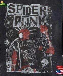 Retro Spider Punk Shirt Man 2023 T-Shirt Classic 3 Retro Spider Punk Shirt Man 2023 T Shirt Classic 4