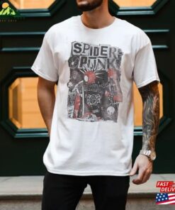 Retro Spider Punk Shirt Man Across The Classic Sweatshirt 2 Retro Spider Punk Shirt Man Across The Classic Sweatshirt 3
