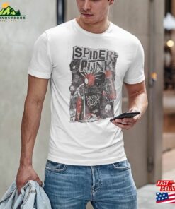 Retro Spider Punk Shirt Man Across The Classic Sweatshirt 3 Retro Spider Punk Shirt Man Across The Classic Sweatshirt 4