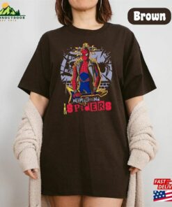 Retro Spider Punk Shirt Man Across The Classic T-Shirt Retro Spider Punk Shirt Man Across The Classic T-Shirt