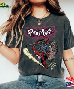 Retro Spider Punk Shirt Man Across The Hoodie Classic Retro Spider Punk Shirt Man Across The Hoodie Classic