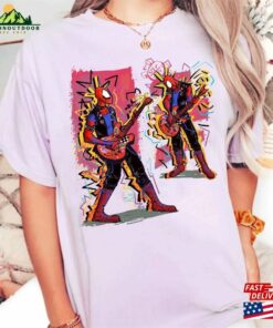 Retro Spider Punk Shirt Man Across The Hoodie Sweatshirt 2 Retro Spider Punk Shirt Man Across The Hoodie Sweatshirt 3