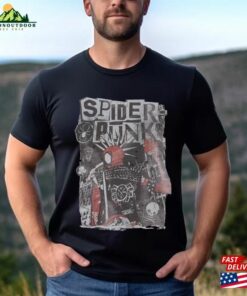 Retro Spider Punk Shirt Man Across The Hoodie Sweatshirt 3 Retro Spider Punk Shirt Man Across The Hoodie Sweatshirt 4