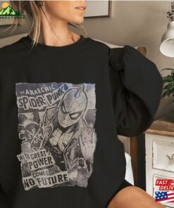 Retro Spider Punk Shirt Man Across The Sweatshirt Classic Retro Spider Punk Shirt Man Across The Sweatshirt Classic